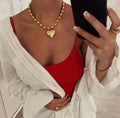 Bubble Heart Necklace